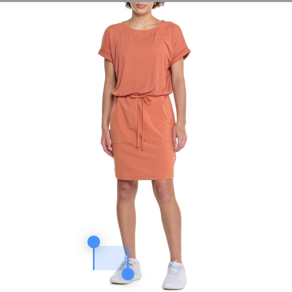 Royal Robbins Spotless Evolution Dress - Short Sleeve Outdoor Wicking Hiking - Picture 13 of 14